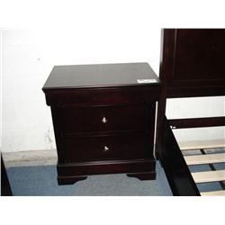 Walnut Pair Of Night Tables