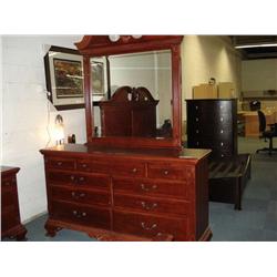 Mahogany Dresser W/mirror