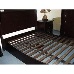 Walnut Queen Bed Frame