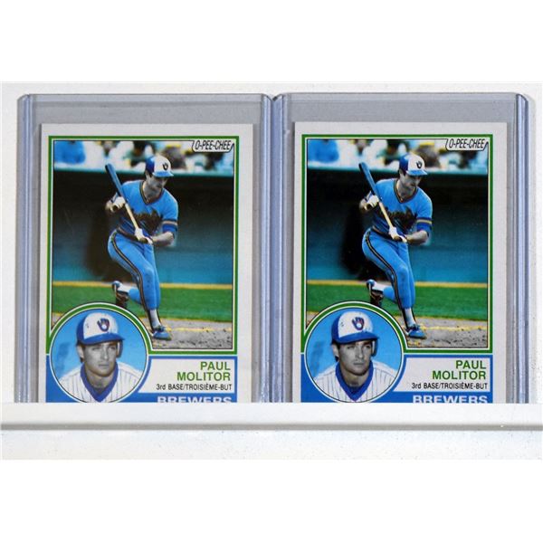 Baseball Cards - Paul Molitor