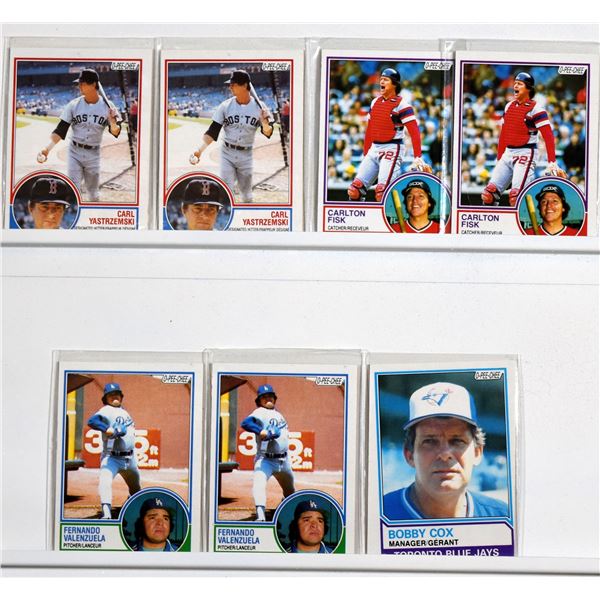 Baseball Cards - 1983 O-Pee-Chee