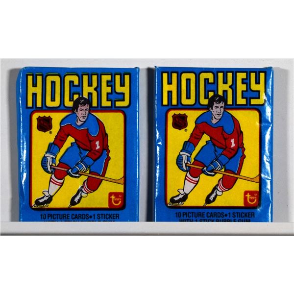 Hockey Cards - Topps Wax Packs Gretzky Rookie Year
