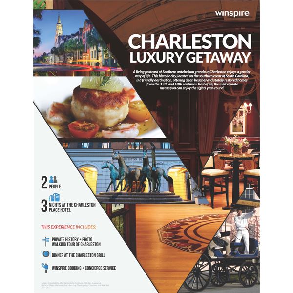 Charleston Luxury Getaway