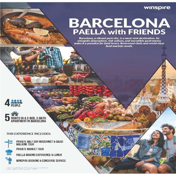 Barcelona Paella with Friends