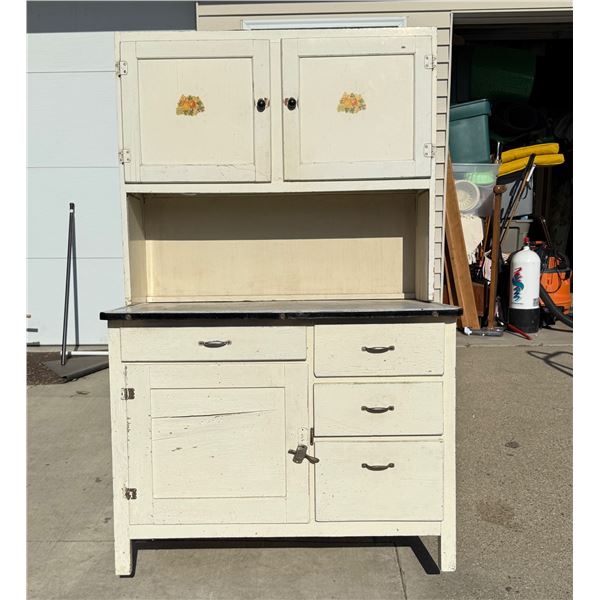 PRIMITIVE HOOSIER CUPBOARD