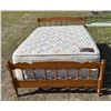 Image 1 : FULL MATTRESS, BOX SPRING, AND FRAME