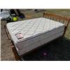 Image 2 : FULL MATTRESS, BOX SPRING, AND FRAME