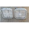 Image 1 : BOX FANS, PAIR