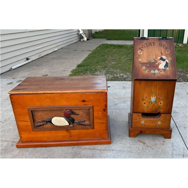 TRUNK AND POTATO BIN