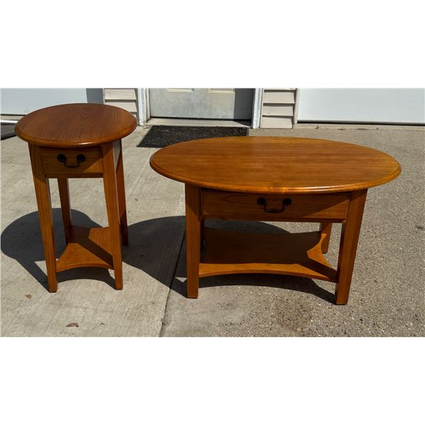 MATCHING COFFEE AND END TABLES