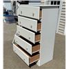 Image 2 : TALL DRESSER - FIVE DRAWERS, AND STEP LADDER