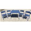 Image 1 : COSCO CARD TABLE WITH FOUR FOLDING CHAIRS