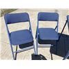 Image 2 : COSCO CARD TABLE WITH FOUR FOLDING CHAIRS
