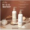Image 2 : Dersie Rice Water Hair Strengthening Shampoo & Conditioner Set - 240ml Each - New Sealed
