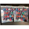 Image 1 : 2 Disney Frozen II Peelable Nail Polish Sets for Girls (18 x 7ml Colours Per Pack) - New