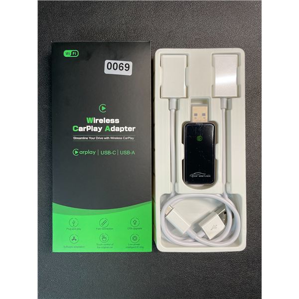 1 Wireless CarPlay Adapter - Plug & Play Design; Converts Wired to Wireless CarPlay - Brand New