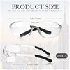 Image 2 : 30-Pairs of Safety Glasses/Protective Eyewear Work Glasses - New