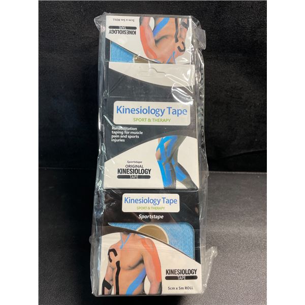 3-Pack of Kinesiology Tape (5cm x 5m Per Roll) - New