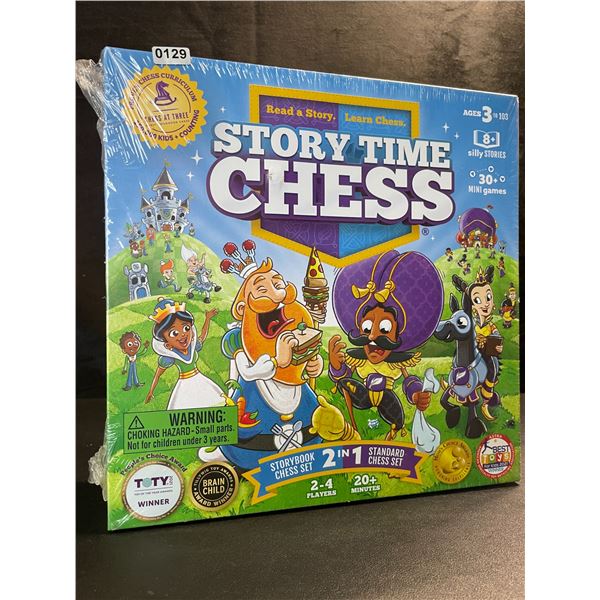 1 Story Time Chess The Game 2021 Toy of The Year Award Winner! - Great Beginners Chess Set - New