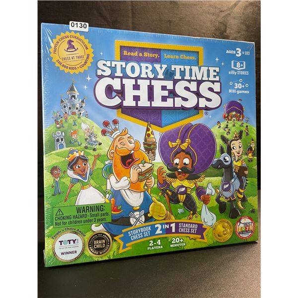 1 Story Time Chess The Game 2021 Toy of The Year Award Winner! - Great Beginners Chess Set - New