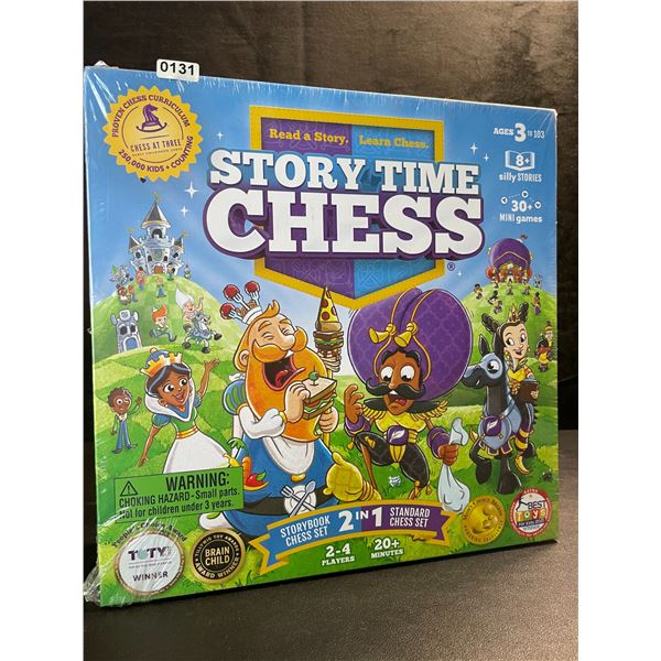 1 Story Time Chess The Game 2021 Toy of The Year Award Winner! - Great Beginners Chess Set - New