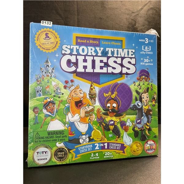 1 Story Time Chess The Game 2021 Toy of The Year Award Winner! - Great Beginners Chess Set - New