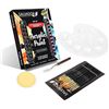 Image 8 : Salvador Acrylic 40PC Paint Set; Includes 24-Colours w/ 12 Brushes, Mixing Knife, Palette, etc - NEW