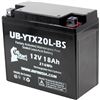 Image 1 : 1 Upstart Factory Activated Sealed Lead-Acid 12V 18Ah Battery/Motorcycle Battery - New Sealed!