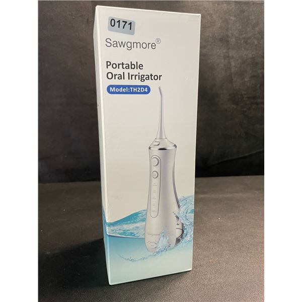 1 Portable Oral Irrigator/Cordless Water Flosser for Cleaning Teeth (Model: TH2D4) - Brand New