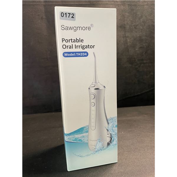 1 Portable Oral Irrigator/Cordless Water Flosser for Cleaning Teeth (Model: TH2D4) - Brand New