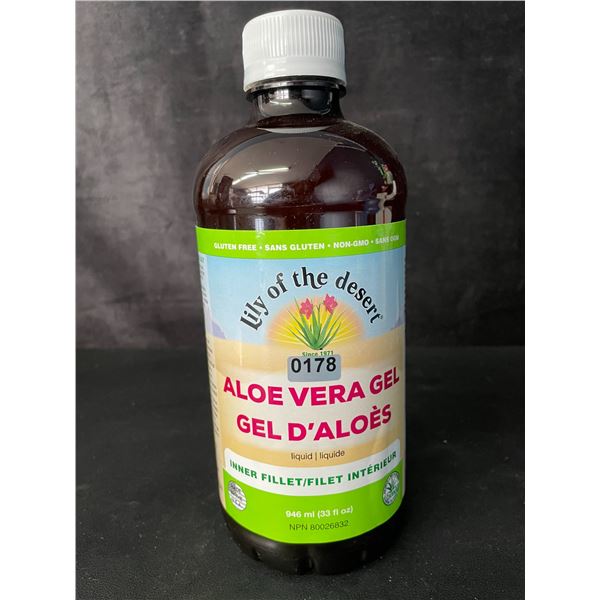 1 Lily of the Desert Inner Fillet Liquid/Drinkable Aloe Vera Gel - 946ml - New
