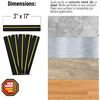 Image 5 : 2 Boxes of Skid guard Anti-Slip Grip Strips for Stairs (5 Each/10 Strips Total); 3" x 17" Size - New