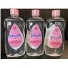 Image 1 : 3 Bottles of Johnson's Baby Oil - 591ml - New Sealed