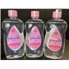 Image 1 : 3 Bottles of Johnson's Baby Oil - 591ml - New Sealed