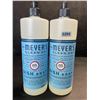 Image 1 : 2 Meyer's Clean Day Dish Soap (473ml) Rain Water Scent - New
