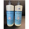 Image 1 : 2 Meyer's Clean Day Dish Soap (473ml) Rain Water Scent - New