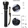 Image 7 : 1 High-Power Tactical Rechargeable LED Flashlight; Ultra-Bright (90,000 Lumens) Waterproof - NEW