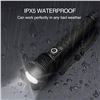 Image 9 : 1 High-Power Tactical Rechargeable LED Flashlight; Ultra-Bright (90,000 Lumens) Waterproof - NEW