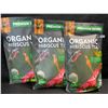 Image 3 : 3 Bags of Premium Herbs Organic Hibiscus Herbal Tea - 120 Tea Bags Each - New (Exp: 02/2026)