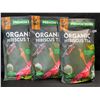 Image 4 : 3 Bags of Premium Herbs Organic Hibiscus Herbal Tea - 120 Tea Bags Each - New (Exp: 02/2026)