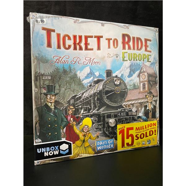 1 Ticket to Ride: Europe - A Family Board Game by Days of Wonder (2-5 Players) - New Sealed!