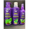 Image 1 : 3 Aussie Kids Hair Products; Moist Shampoo + Condtioner and Moist Detangler - New
