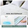 Image 5 : 1 Premium Bamboo King Size Waterproof Mattress Protector - (78" x 80") - New Sealed!