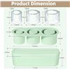 Image 5 : 2 Ice Cube Tray Molds for Making Tumbler Mug Ice Cubes (for 20-40oz Tumbler Mugs) - New