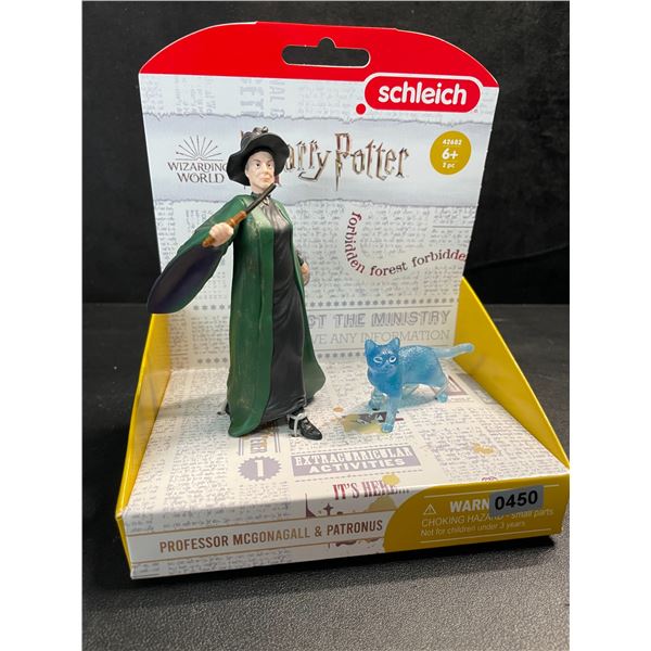 1 Schleich Harry Potter Profesor Mongeling & Patronus Toy - New