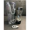 Image 2 : 1 Aothey Hydrogen Water Bottle; 460ml Water Ionizer Machine - Rechargeable - Black - New
