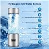 Image 5 : 1 Hydrogen Water Bottle Generator/Portable Rechargeable Water Ionizer - New