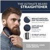 Image 7 : 1 Arkam Beard Straightener Brush Kit for Men - Premium Heated Brush Kit w/ Case - NEW SEALED