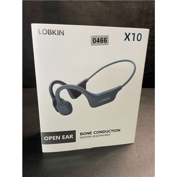 1 Lobkin X10 Open-Ear Bone Conduction Motion Headphones - Open Box