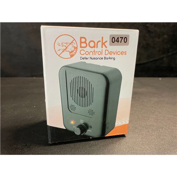 1 Ultrasonic Dog Bark Control Device; Deters Nuisance Barking w/ 3 Levels - Rechargeable - New